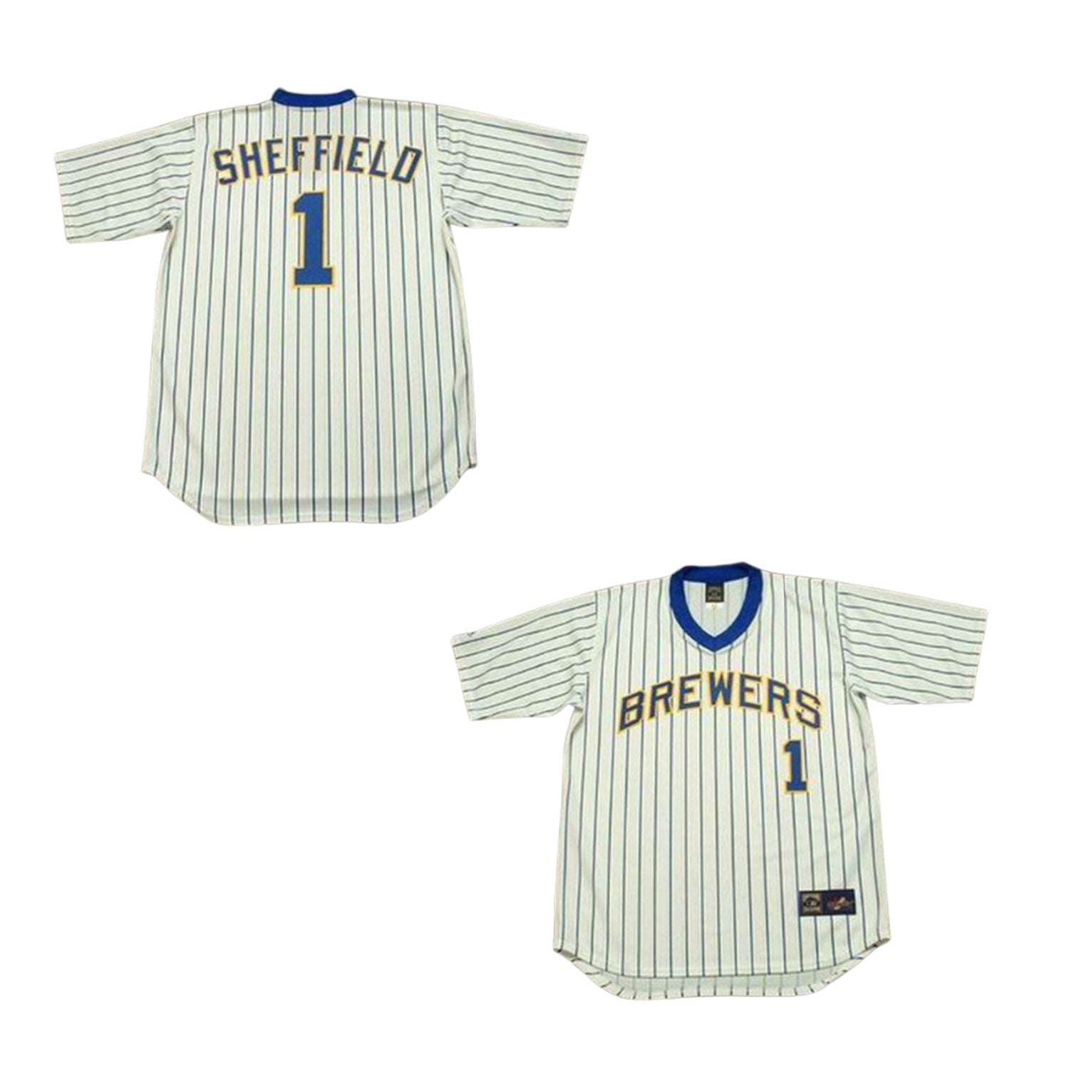 Gary Sheffield Milwaukee Brewers 1 Jersey