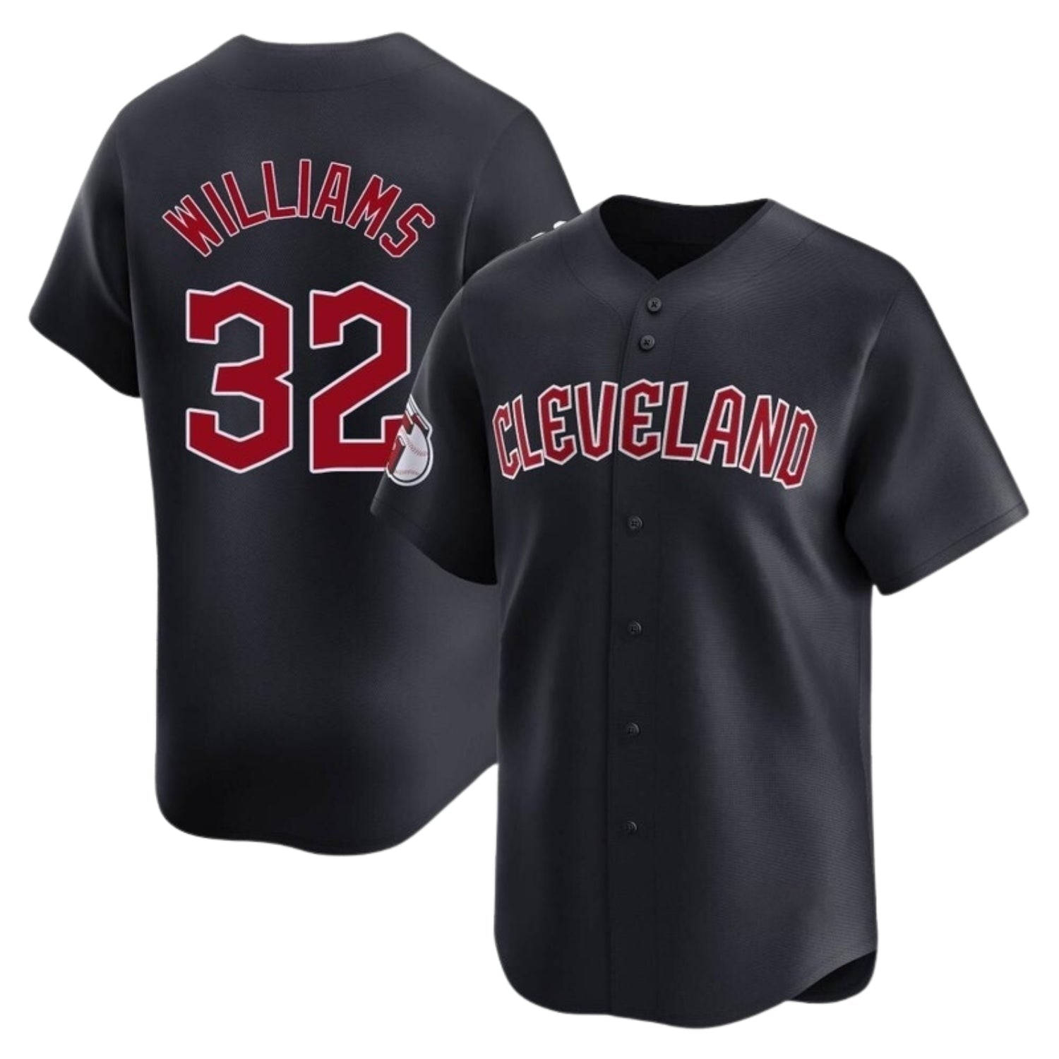 Gavin Williams Cleveland Guardians 32 Jersey