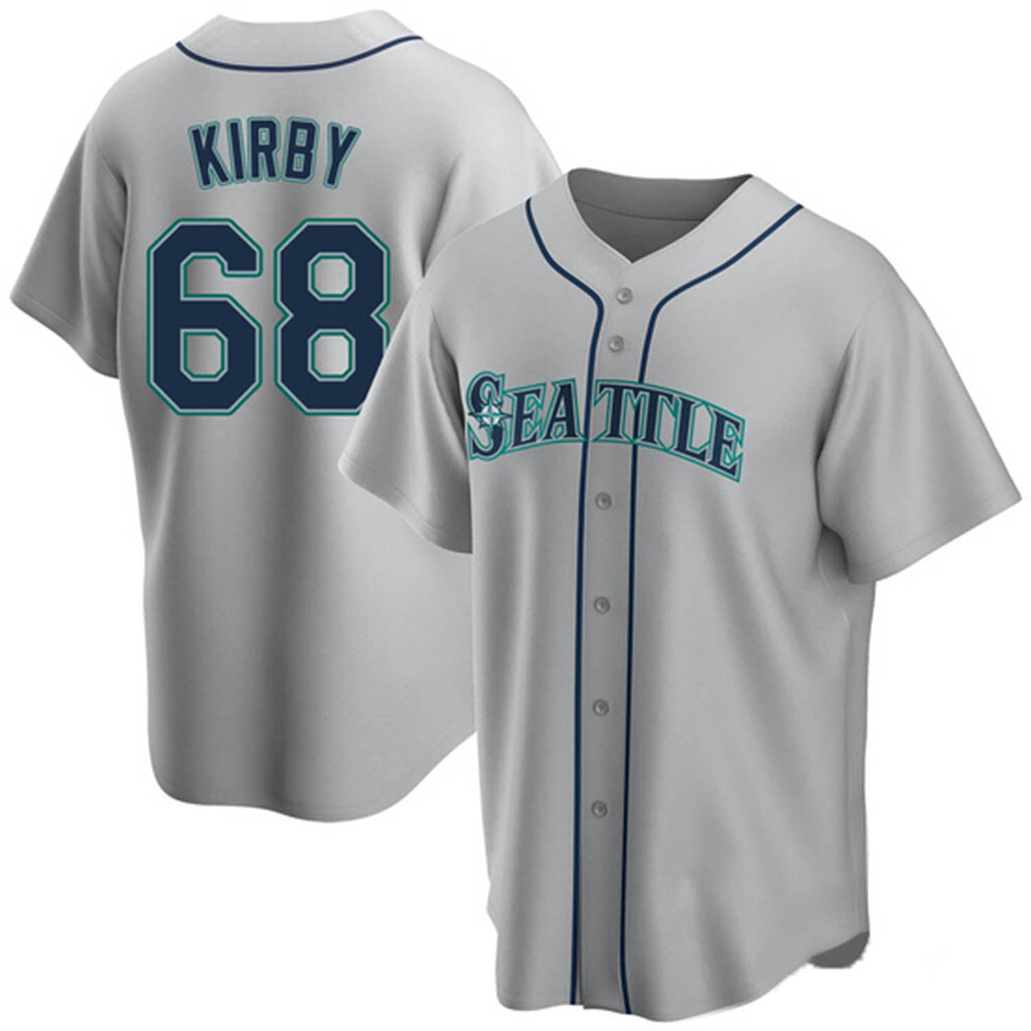 George Kirby Seattle Mariners 68 Jersey