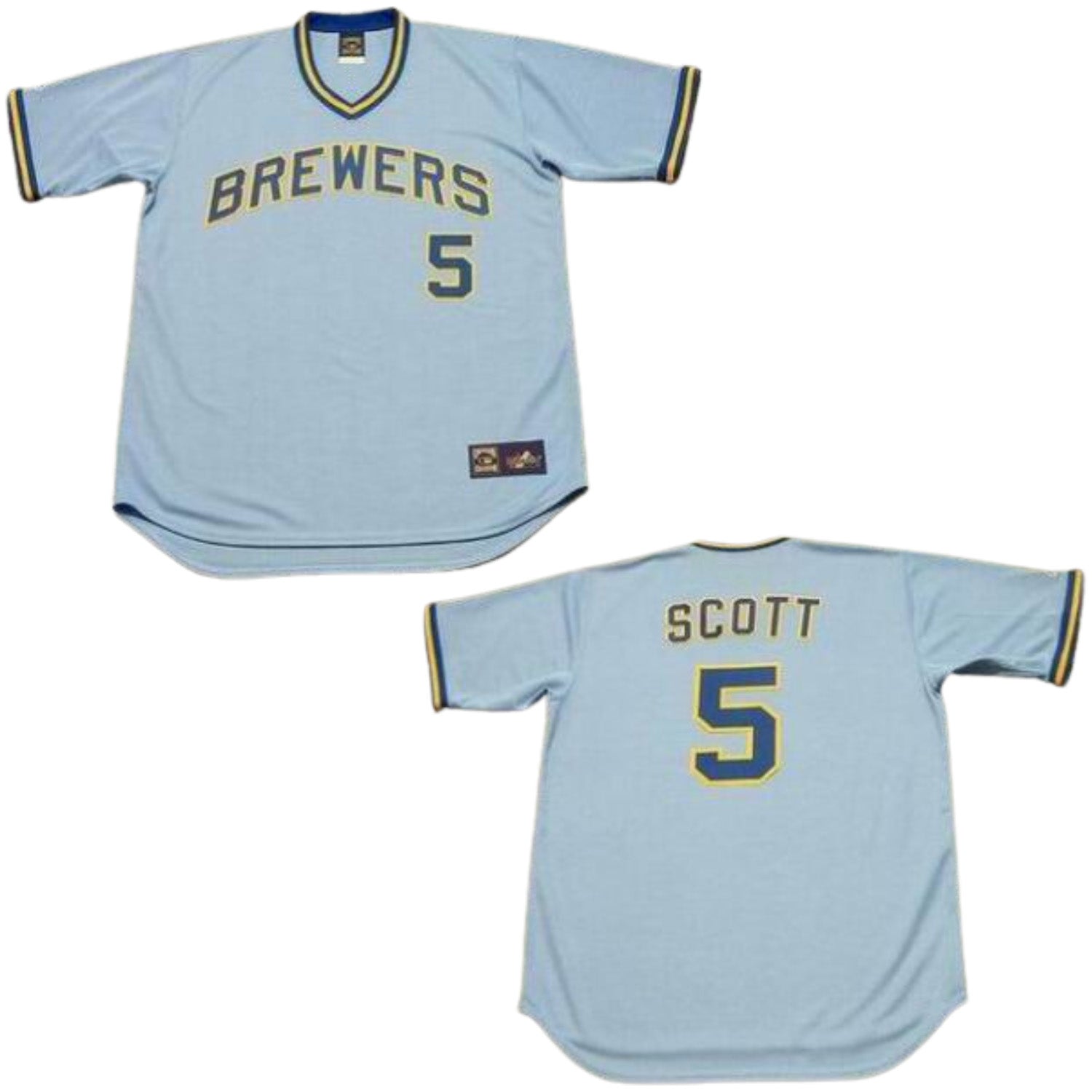 George Scott Milwaukee Brewers 5 Jersey