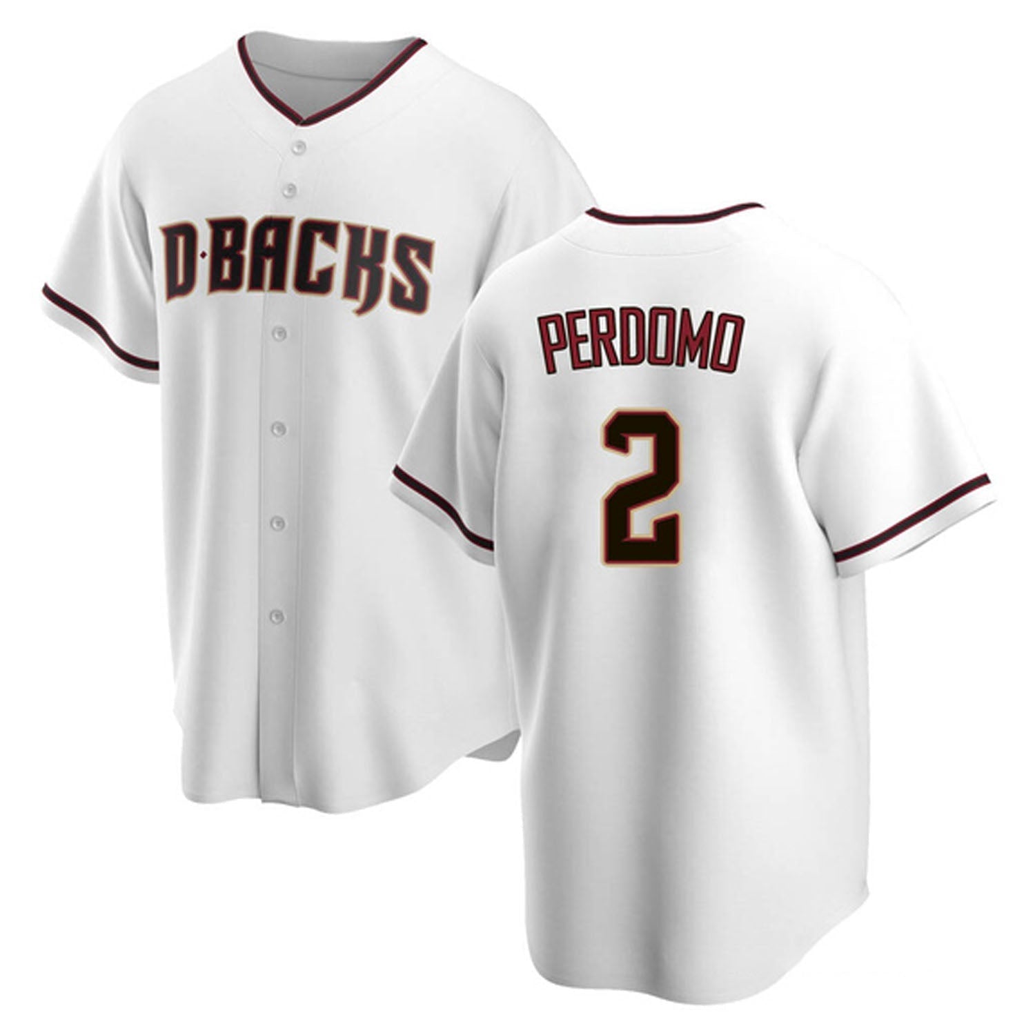 Geraldo Perdomo Arizona Diamondbacks 2 Jersey