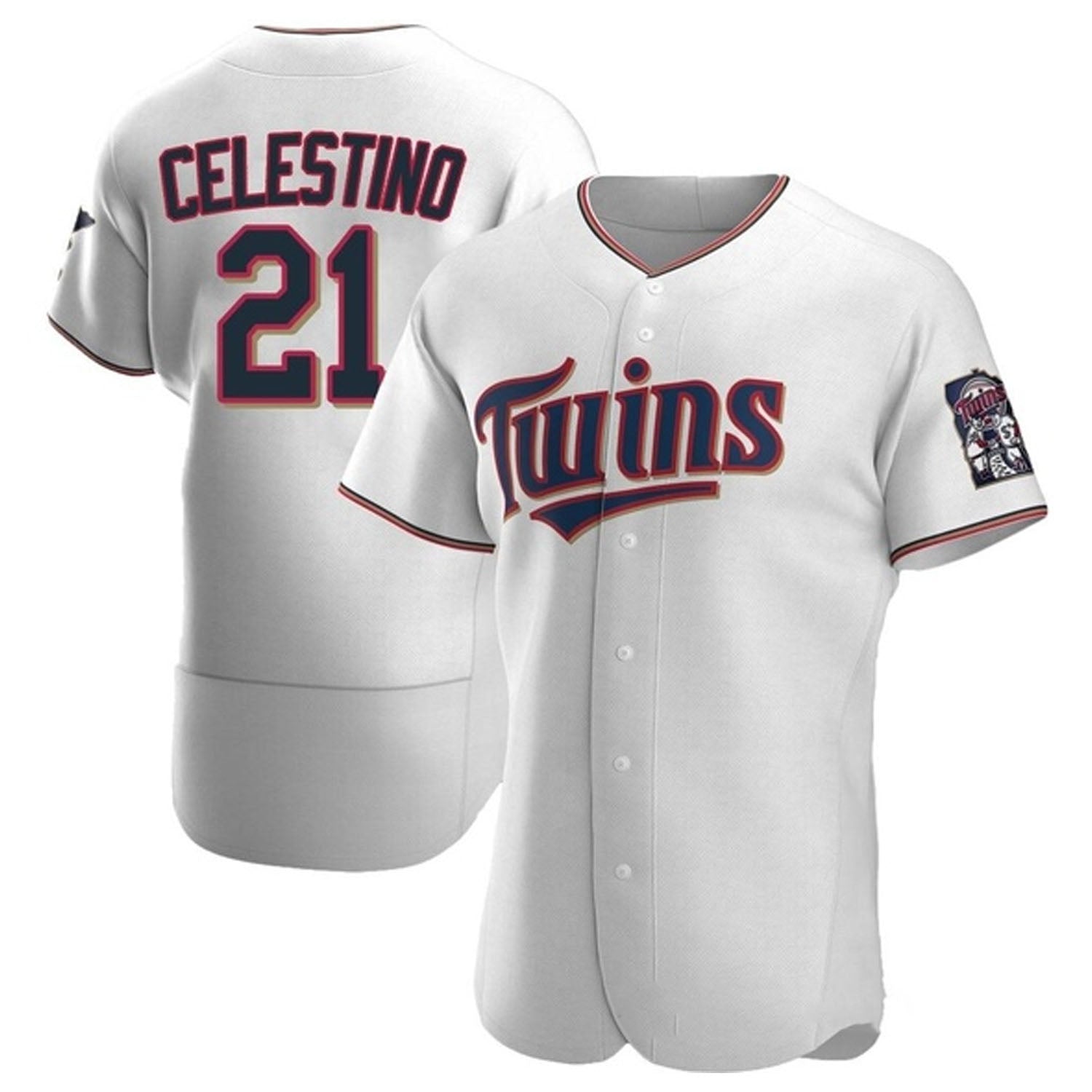 Gilberto Celestino Minnesota Twins 21 Jersey