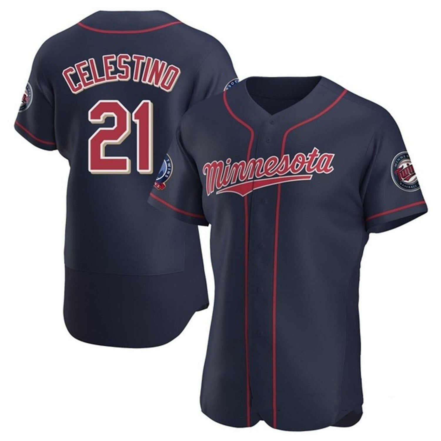 Gilberto Celestino Minnesota Twins 21 Jersey