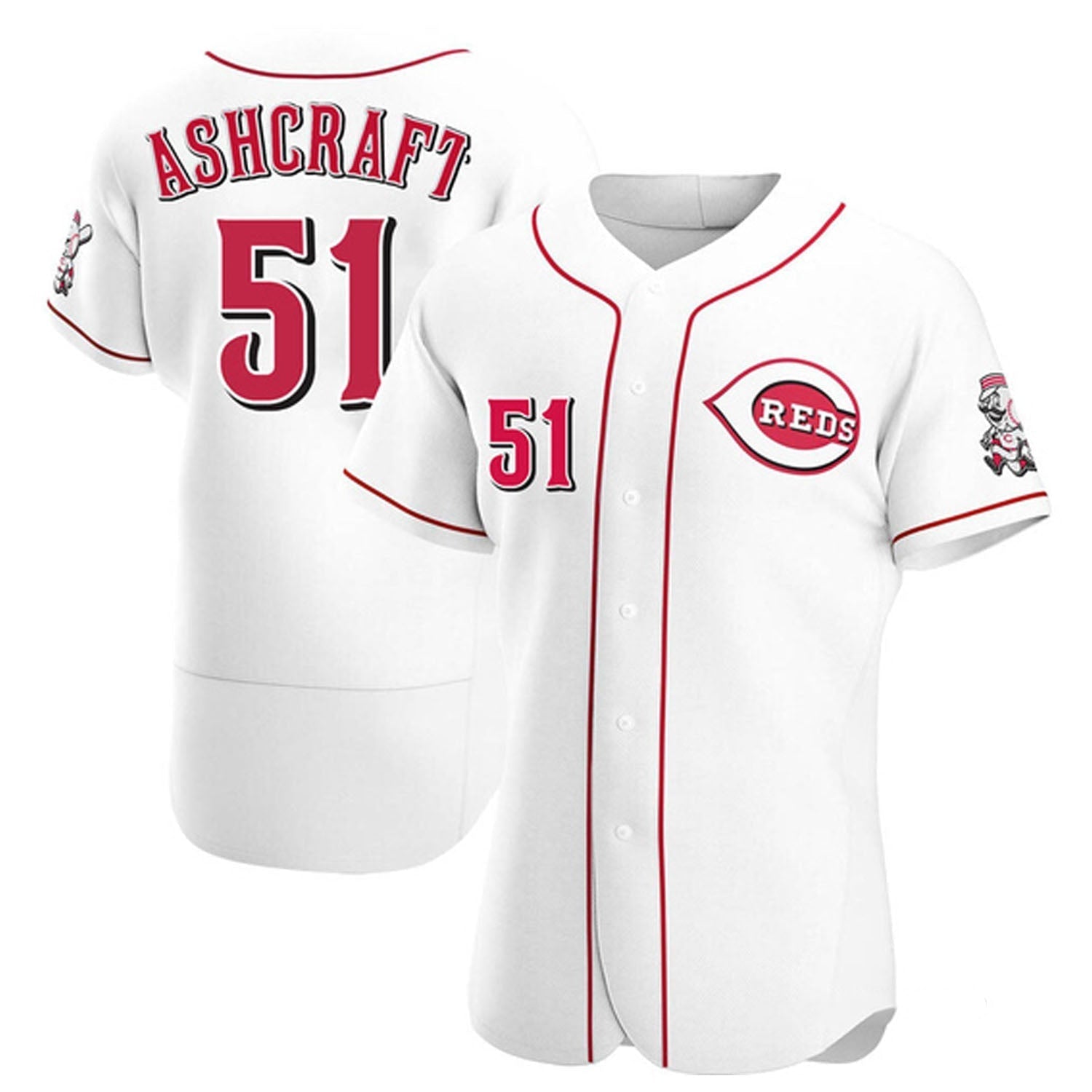 Graham Ashcraft Cincinnati Reds 51 Jersey