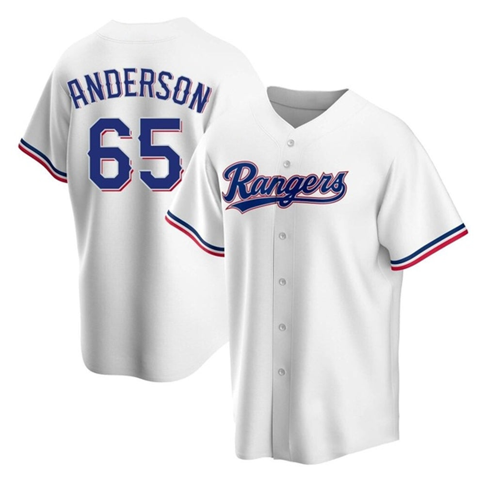Grant Anderson Texas Ranger 65 Jersey