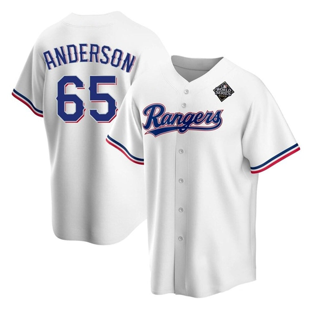 Grant Anderson Texas Ranger 65 Jersey
