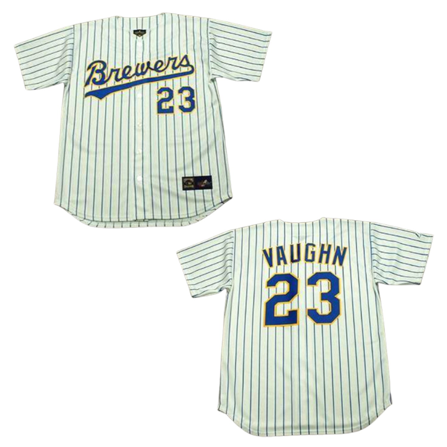 Greg Vaughn Milwaukee Brewers 23 Jersey