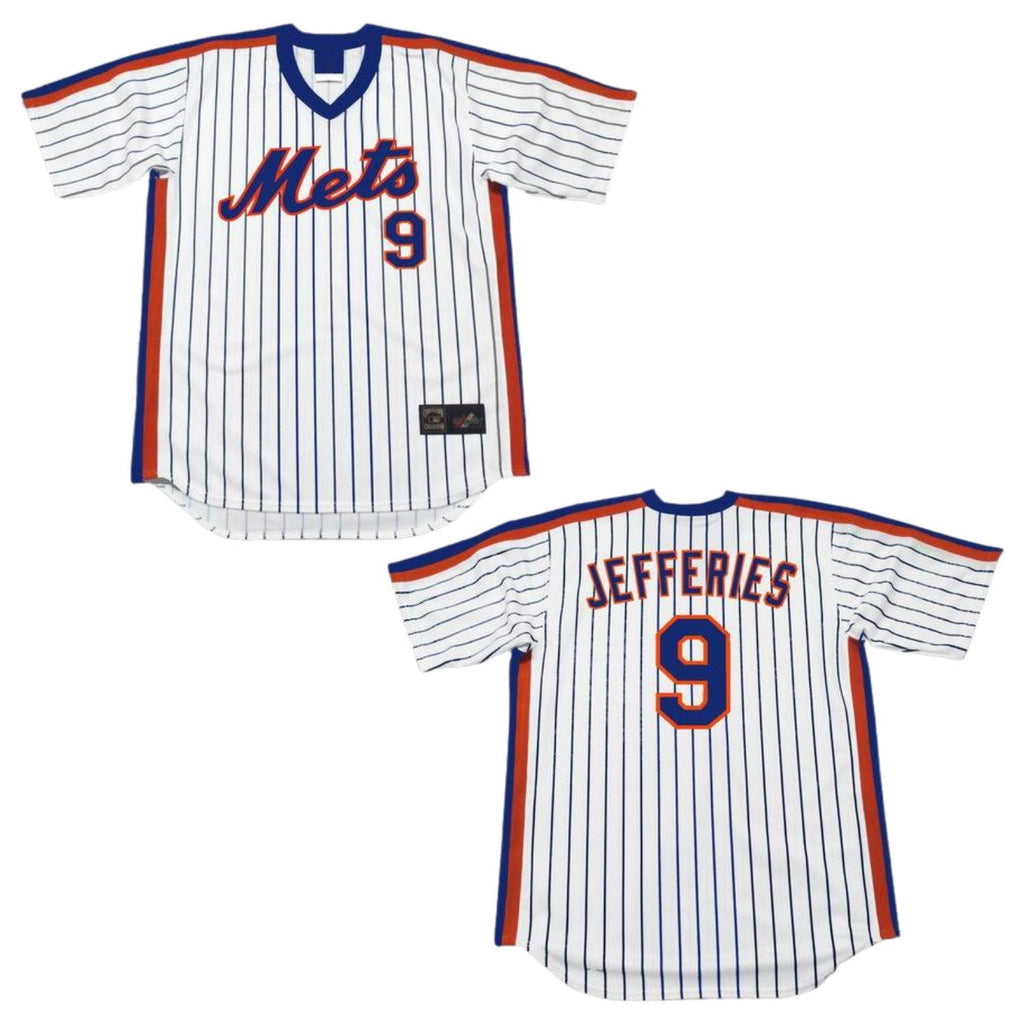 Gregg Jefferies New York Mets 9 Jersey