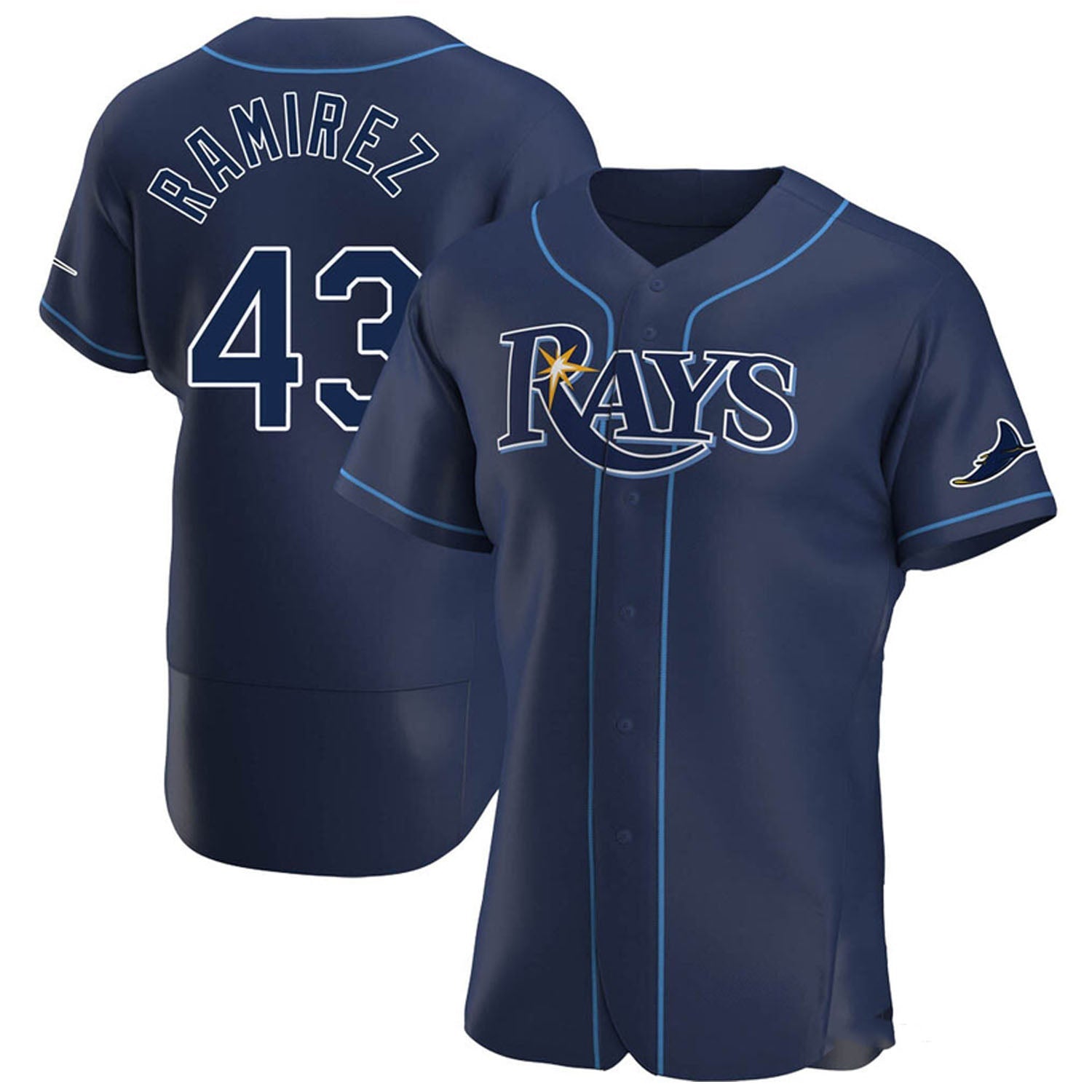 Harold Ramirez Tampa Bay Rays 43 Jersey