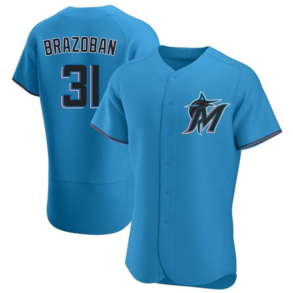 Huascar Brazoban Miami Marlins 31 Jersey