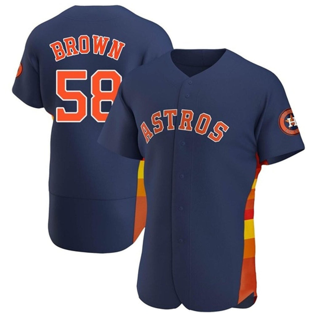 Hunter Brown Houston Astros 58 Jersey