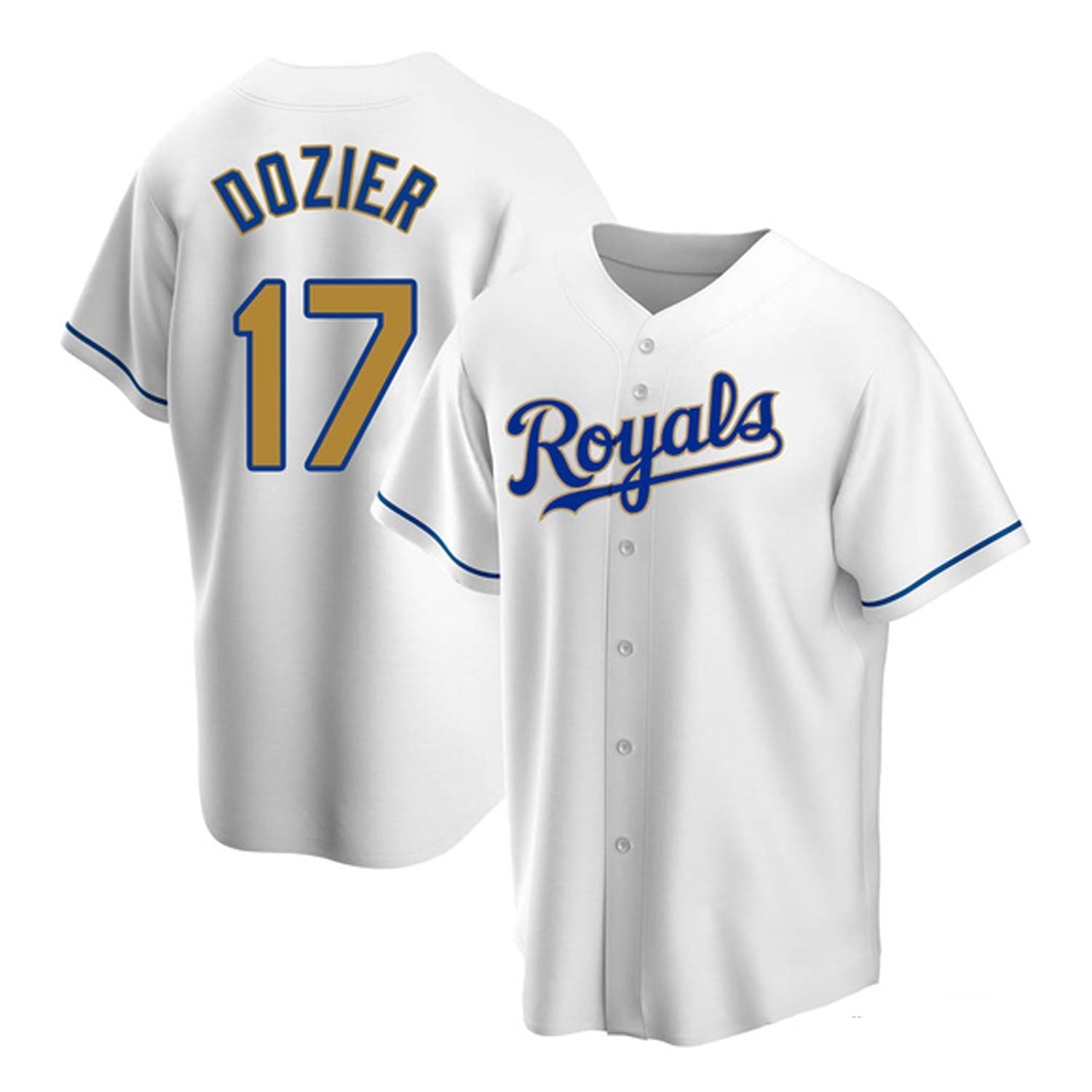 Hunter Dozier Kansas City Royals 17 Jersey