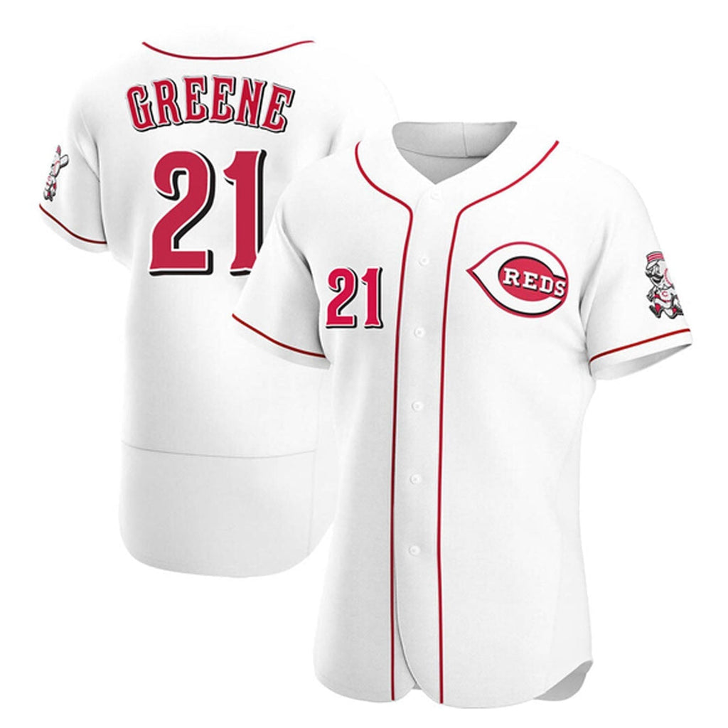 Hunter Greene Cincinnati Reds 21 Jersey