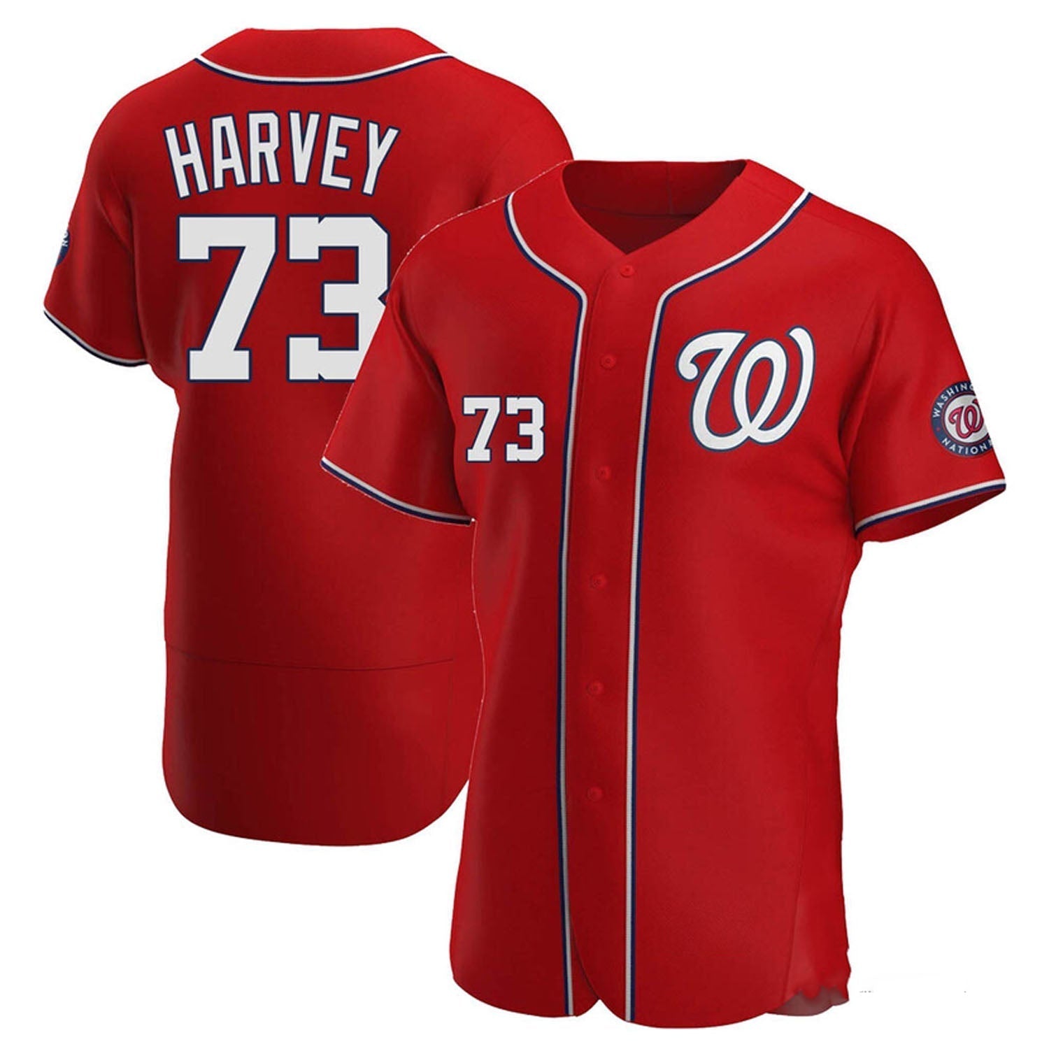 Hunter Harvey Washington Nationals 73 Jersey
