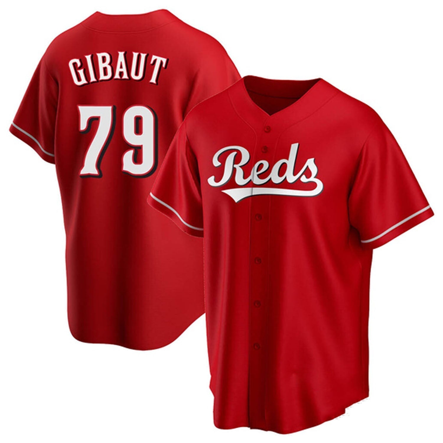 Ian Gibaut Cincinnati Reds 79 Jersey