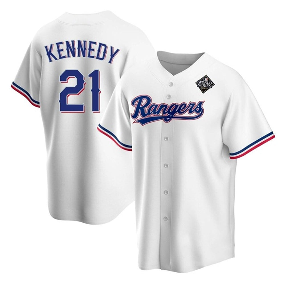 Ian Kennedy Texas Ranger 21 Jersey