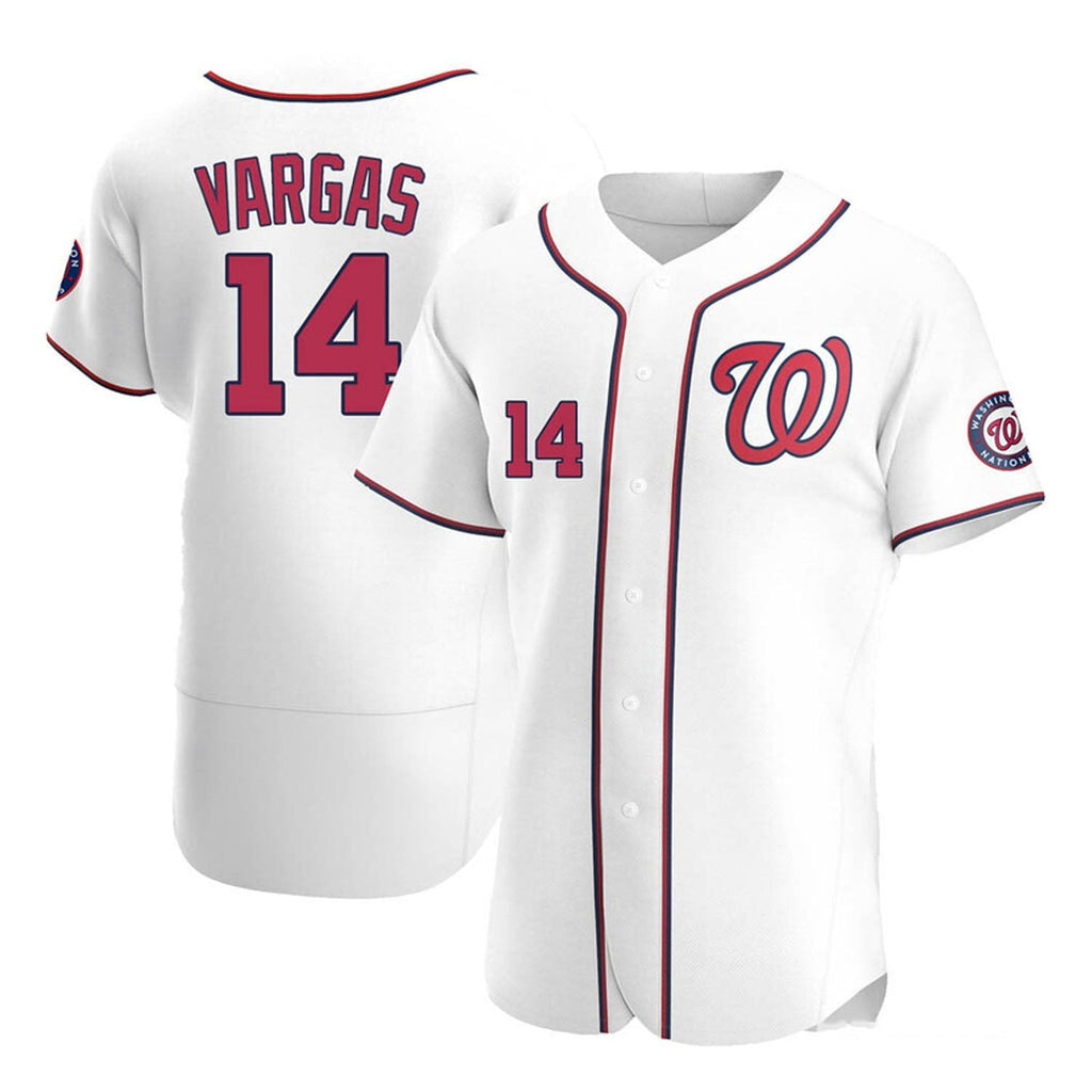 Ildemaro Vargas Washington Nationals 14 Jersey