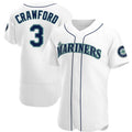 J.P. Crawford Seattle Mariners 3 Jersey