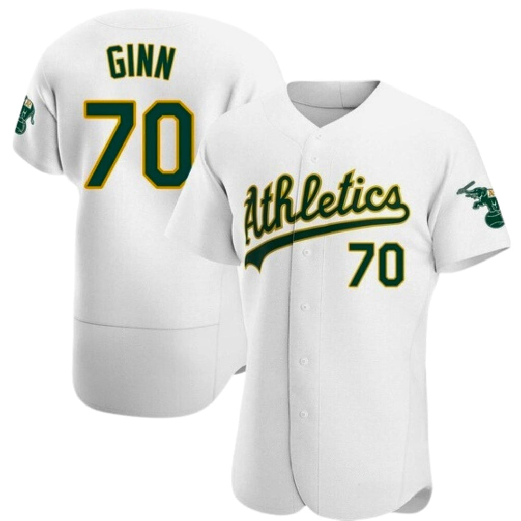 J.T. Ginn Oakland Athletics 70 Jersey