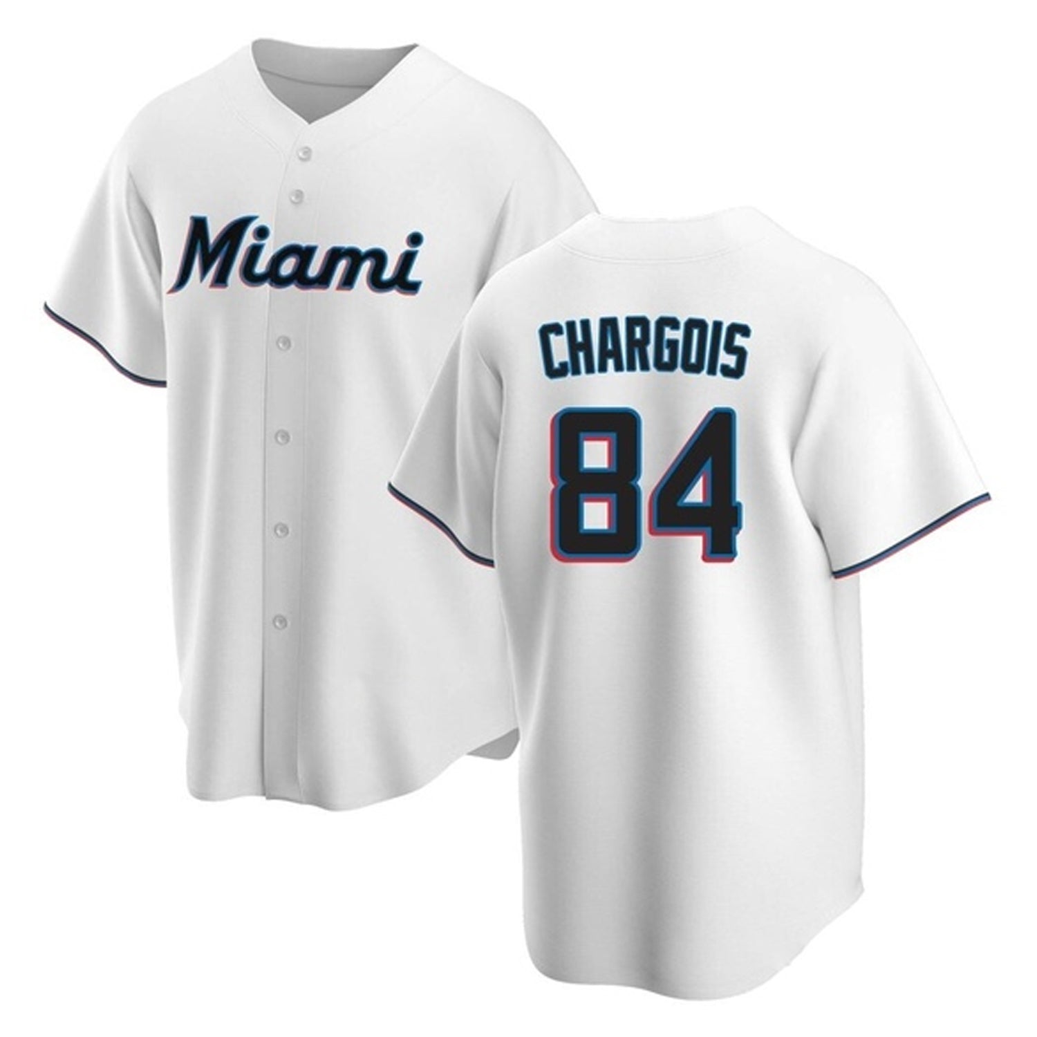 JT Chargois Miami Marlins 84 Jersey