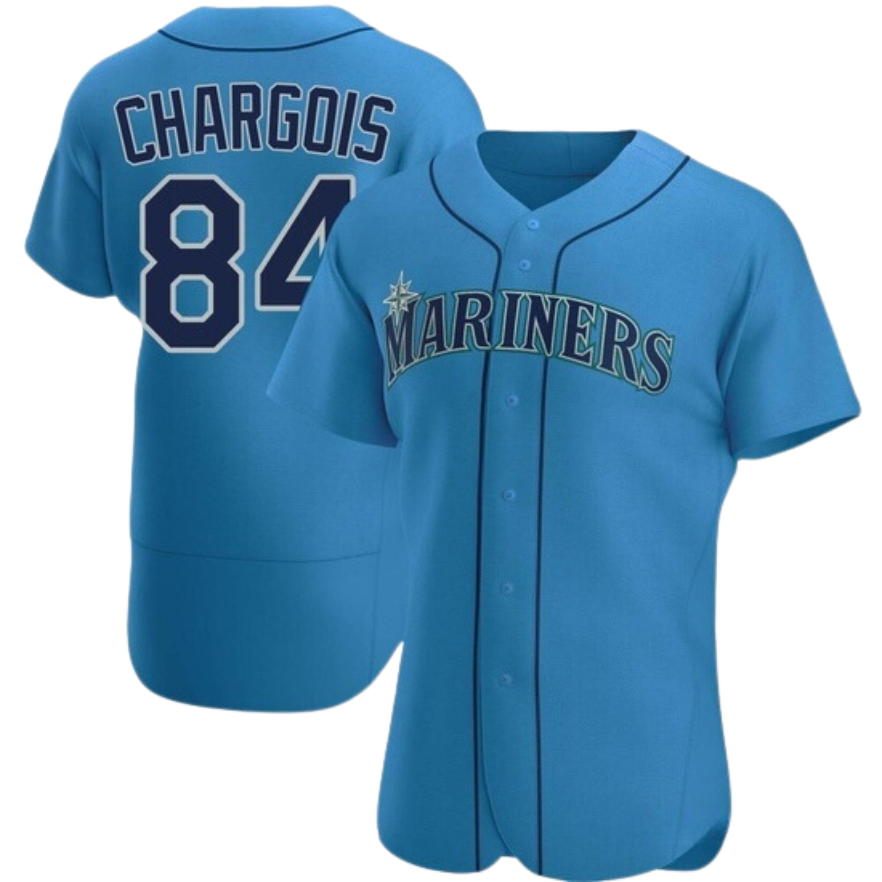 JT Chargois Seattle Mariners 84 Jersey