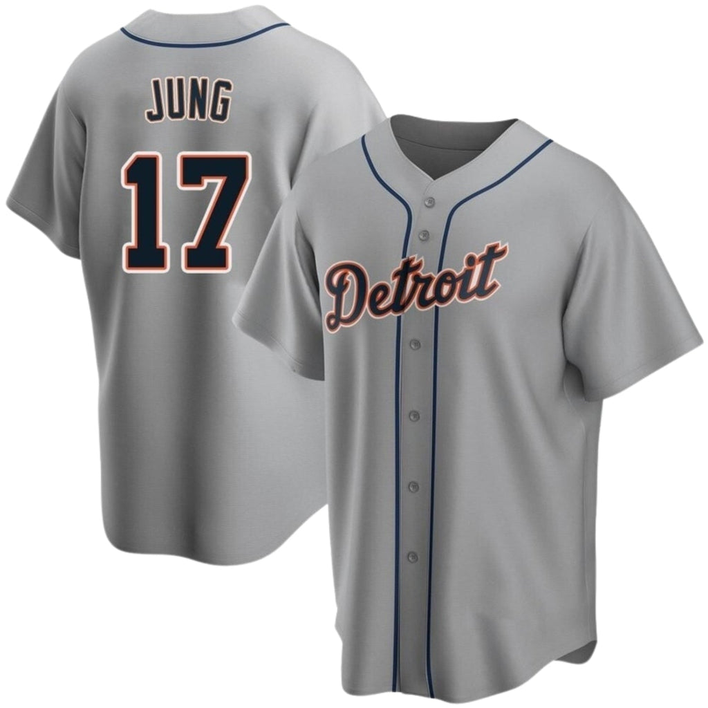Jace Jung Detroit Tigers 17 Jersey