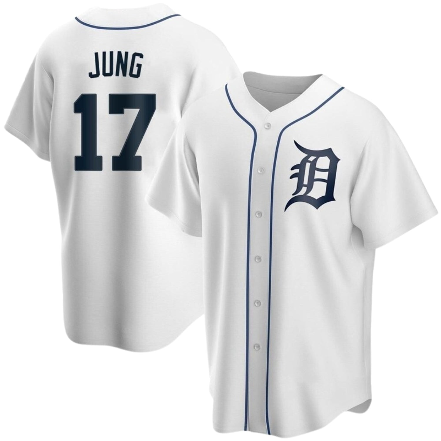 Jace Jung Detroit Tigers 17 Jersey