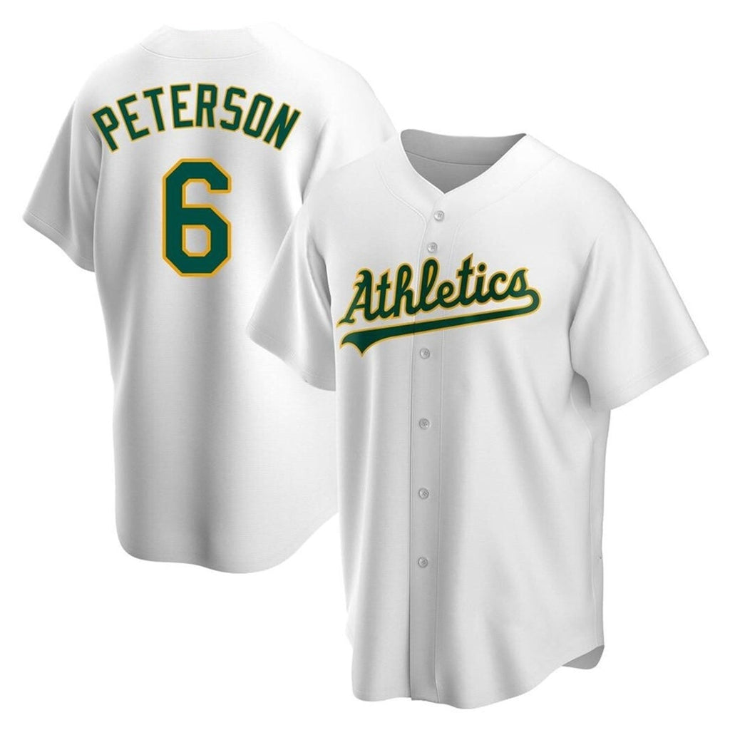 Jace Peterson Oakland Athletics 6 Jersey