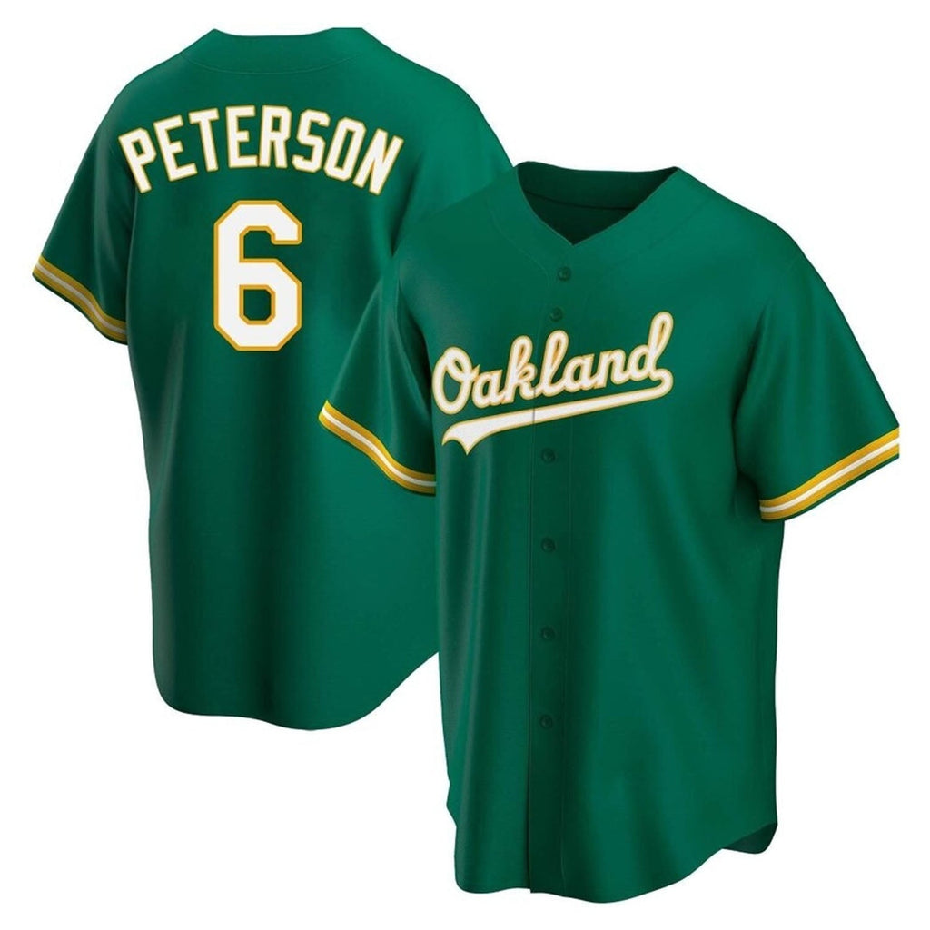 Jace Peterson Oakland Athletics 6 Jersey