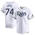 Jacob Lopez Tampa Bay Rays 74 Jersey