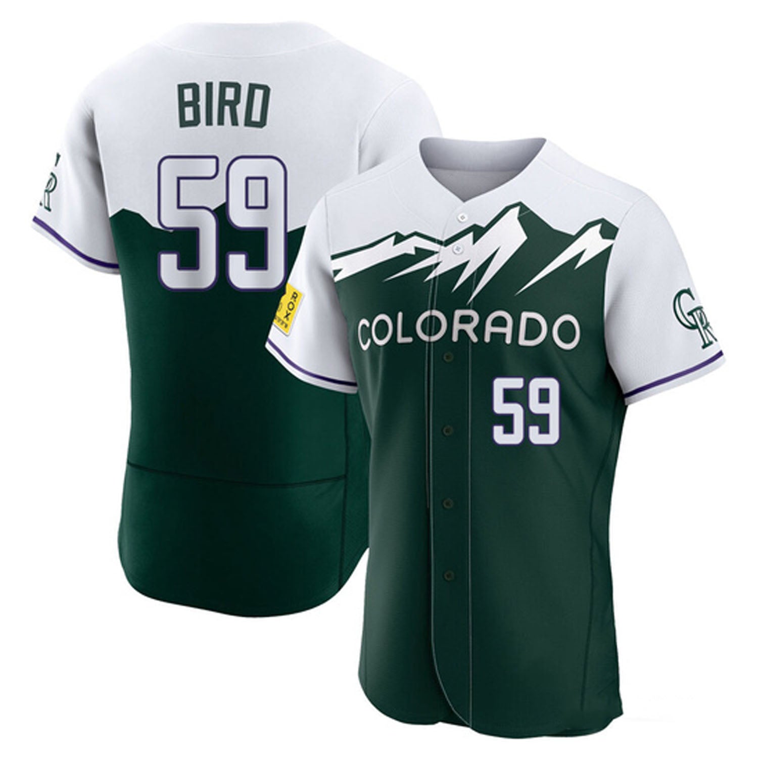 Jake Bird Colorado Rockies 59 Jersey
