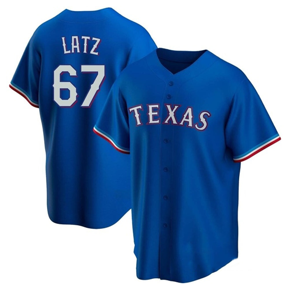Jake Latz Texas Ranger 67 Jersey