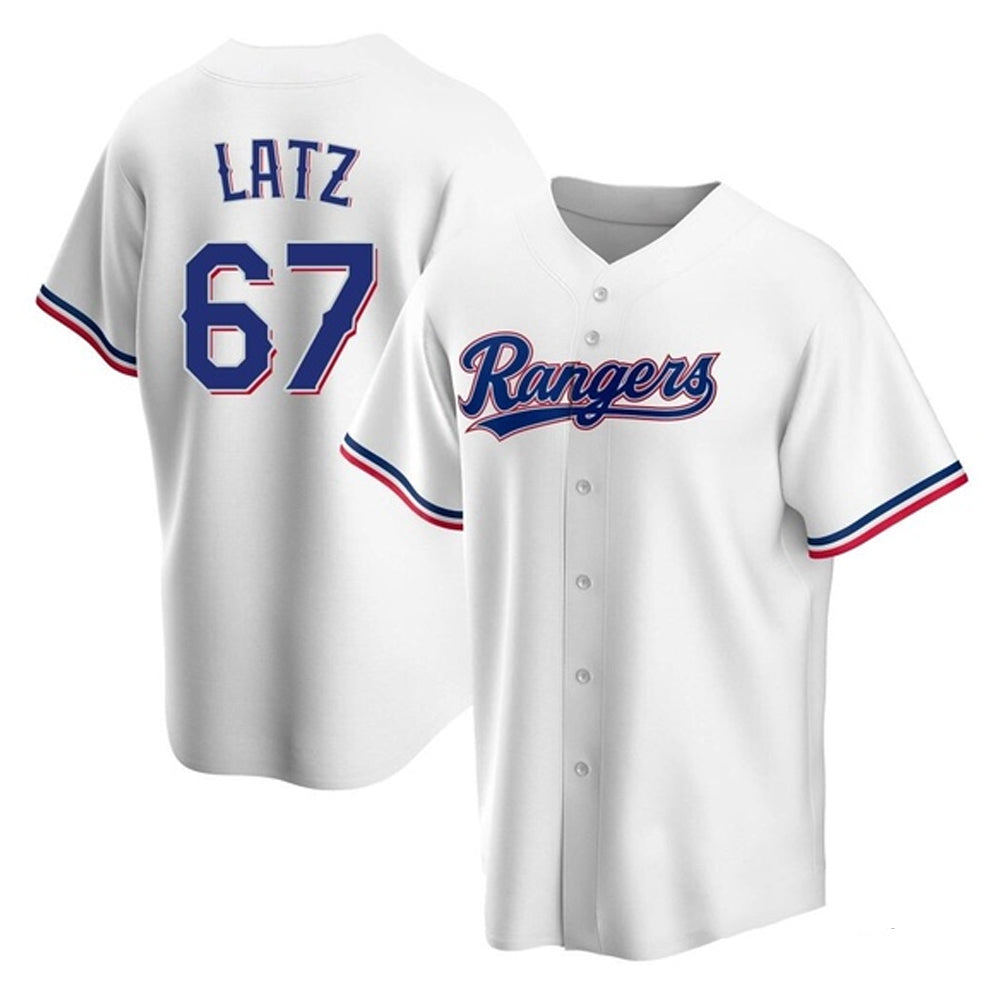 Jake Latz Texas Ranger 67 Jersey