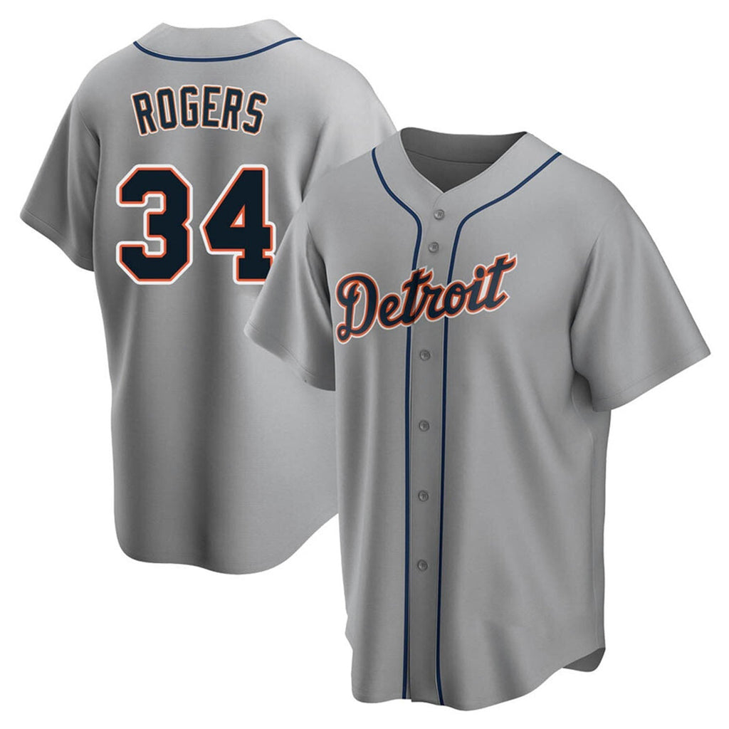 Jake Rogers Detroit Tigers 34 Jersey
