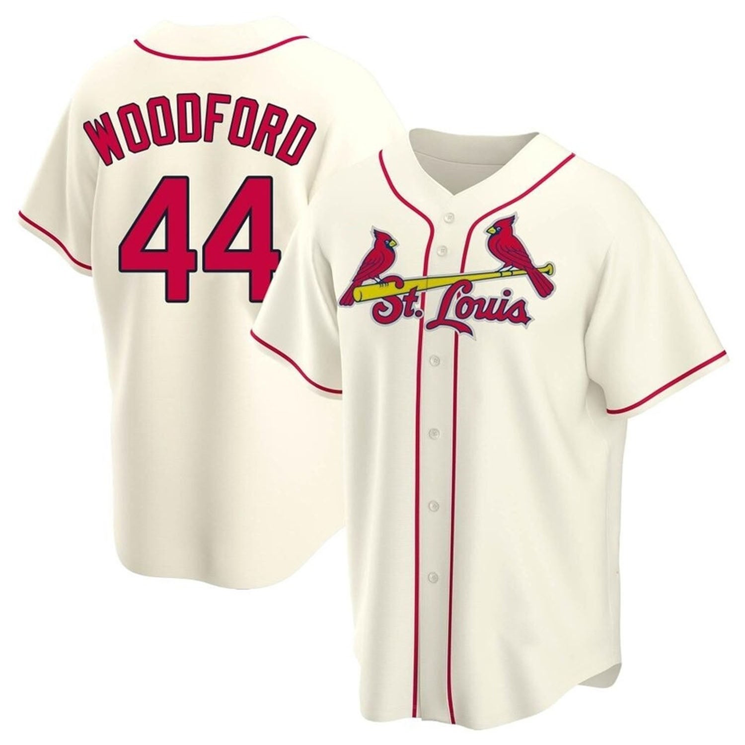 Jake Woodford St Louis Cardinals 44 Jersey