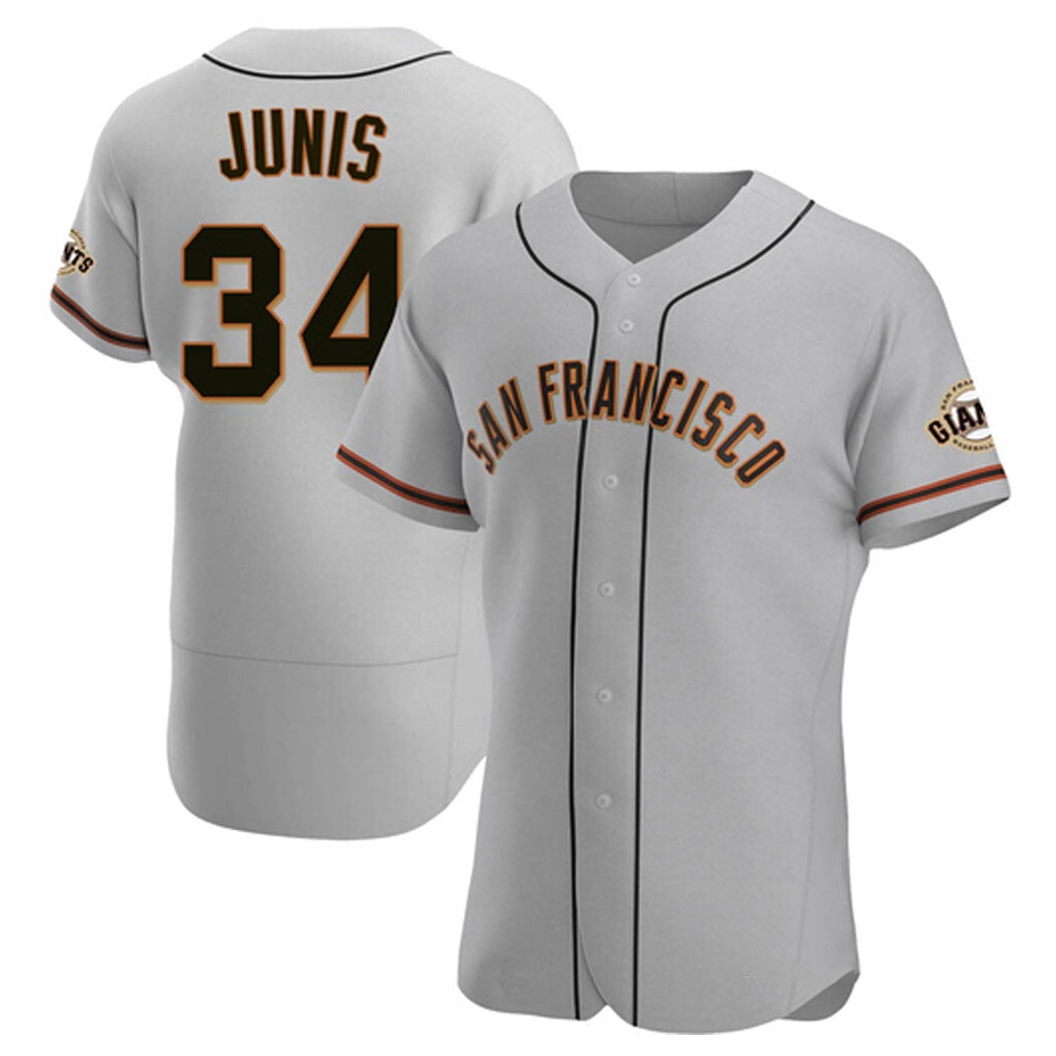 Jakob Junis San Francisco Giants 34 Jersey