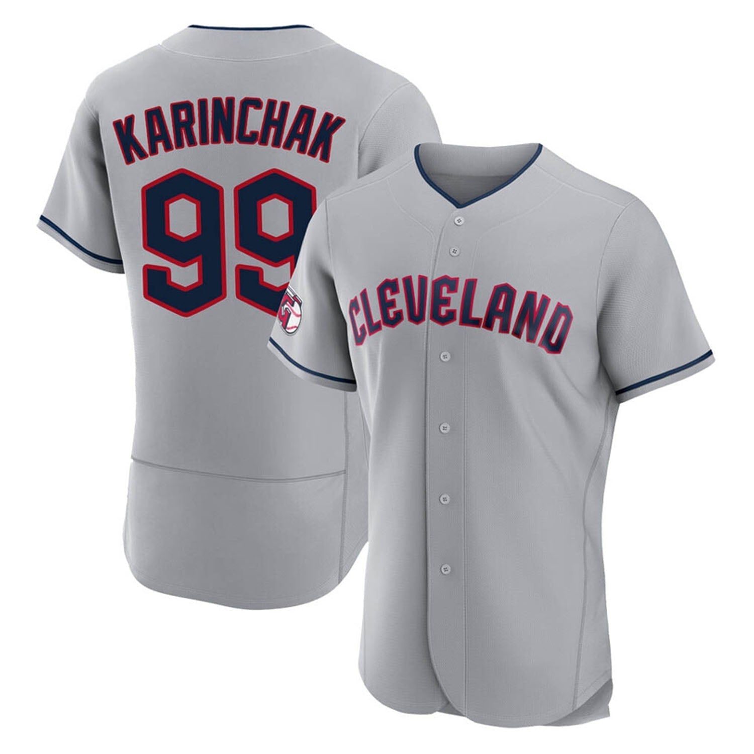 James Karinchak Cleveland Indians 99 Jersey