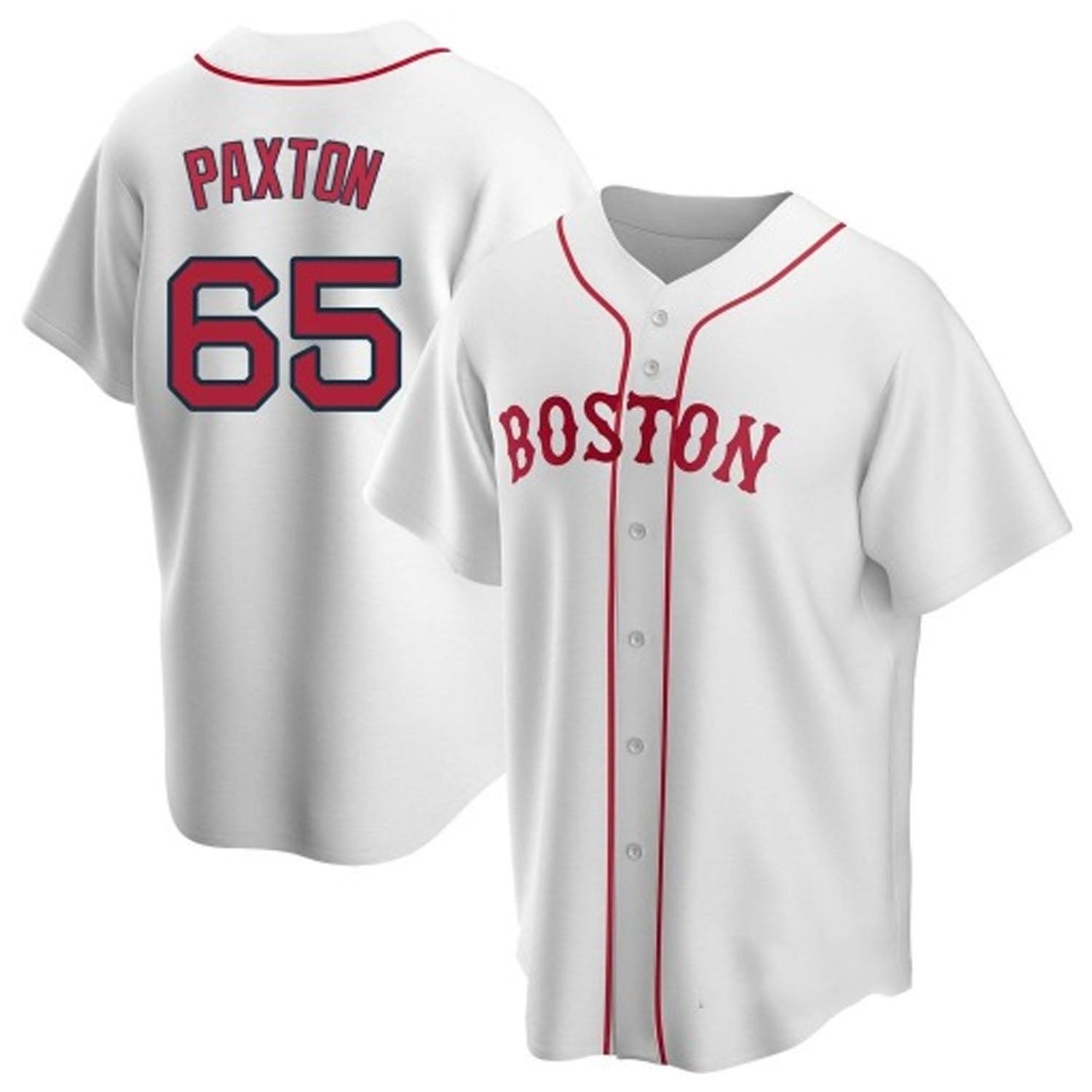 James Paxton Boston Red Sox 65 Jersey