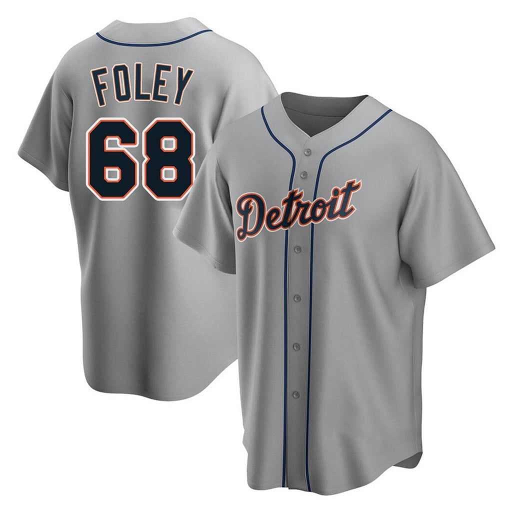 Jason Foley Detroit Tigers 68 Jersey