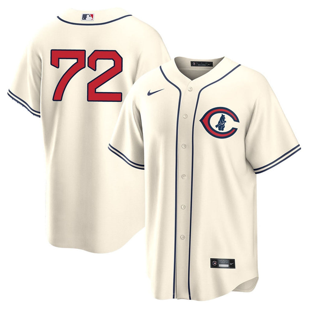 Javier Assad Chicago Cubs 72 Jersey