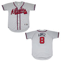 Javier Lopez Atlanta Braves 8 Jersey