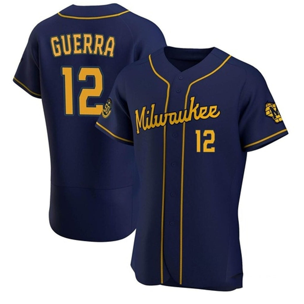 Javy Guerra Milwaukee Brewers 12 Jersey