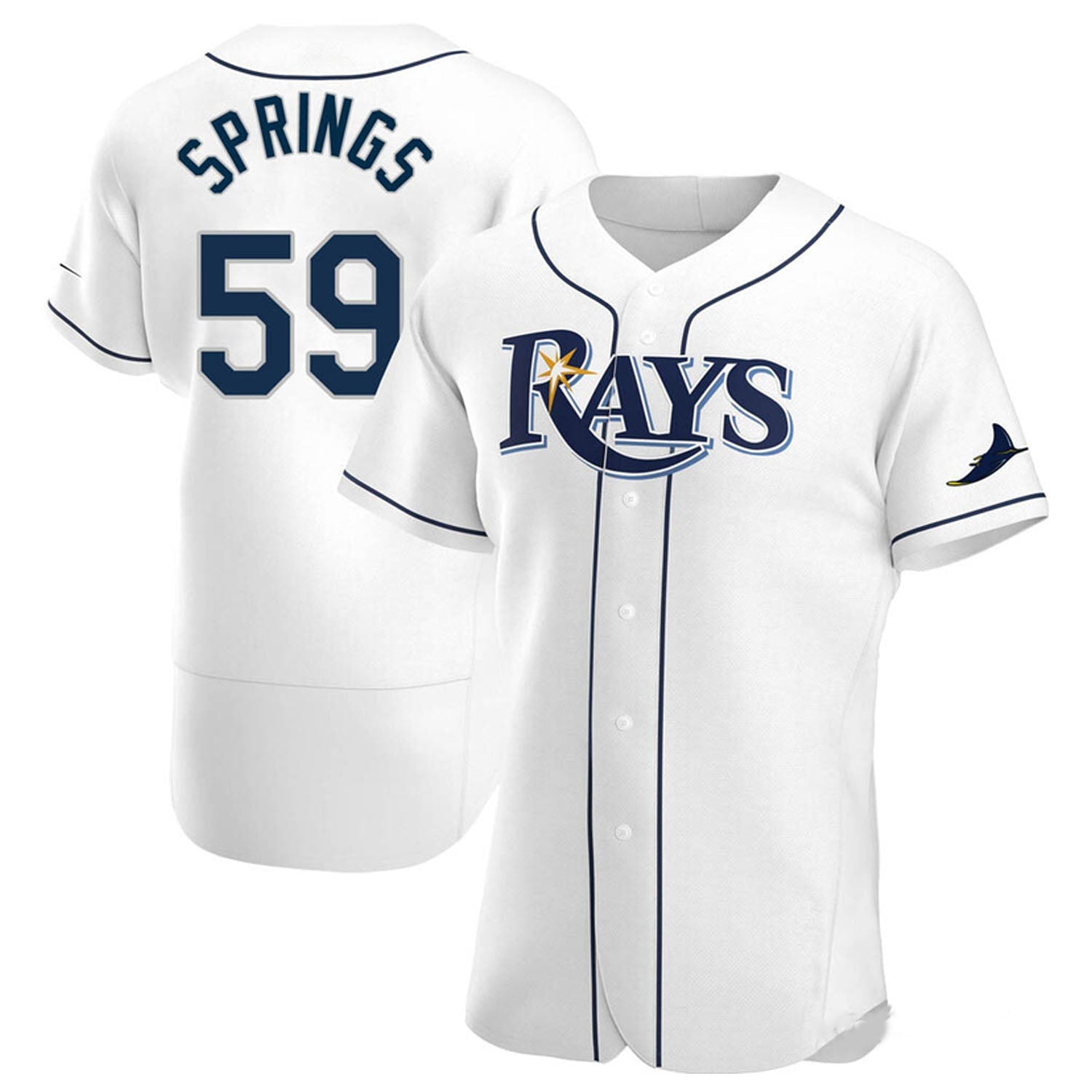 Jeffrey Springs Tampa Bay Rays 59 Jersey