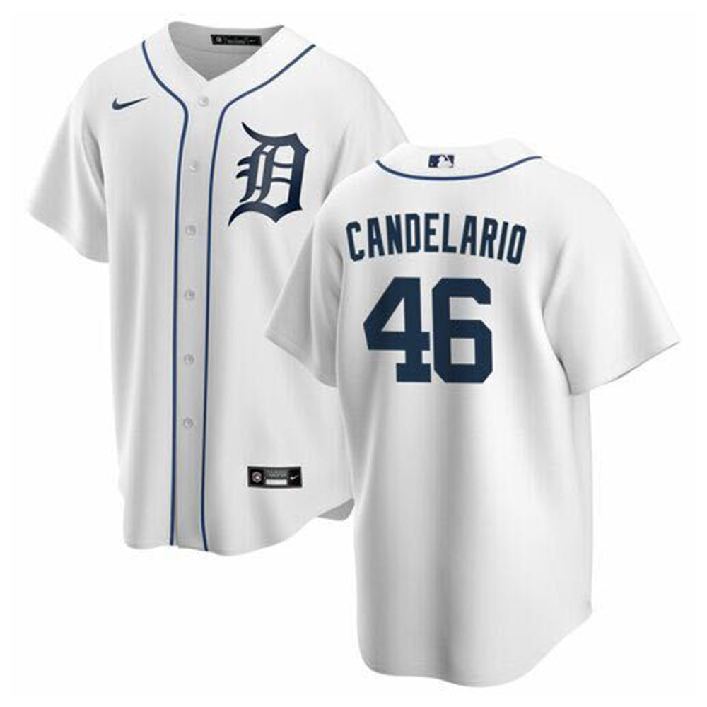 Jeimer Candelario Detroit Tigers 46 Jersey