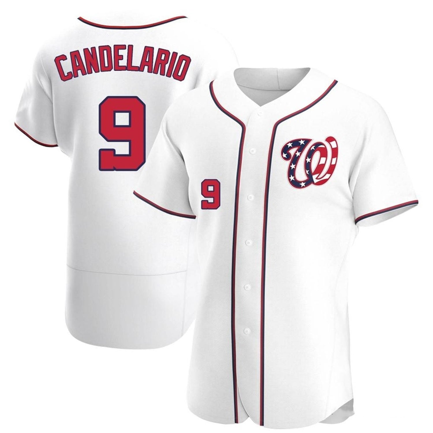 Jeimer Candelario Washington Nationals 9 Jersey