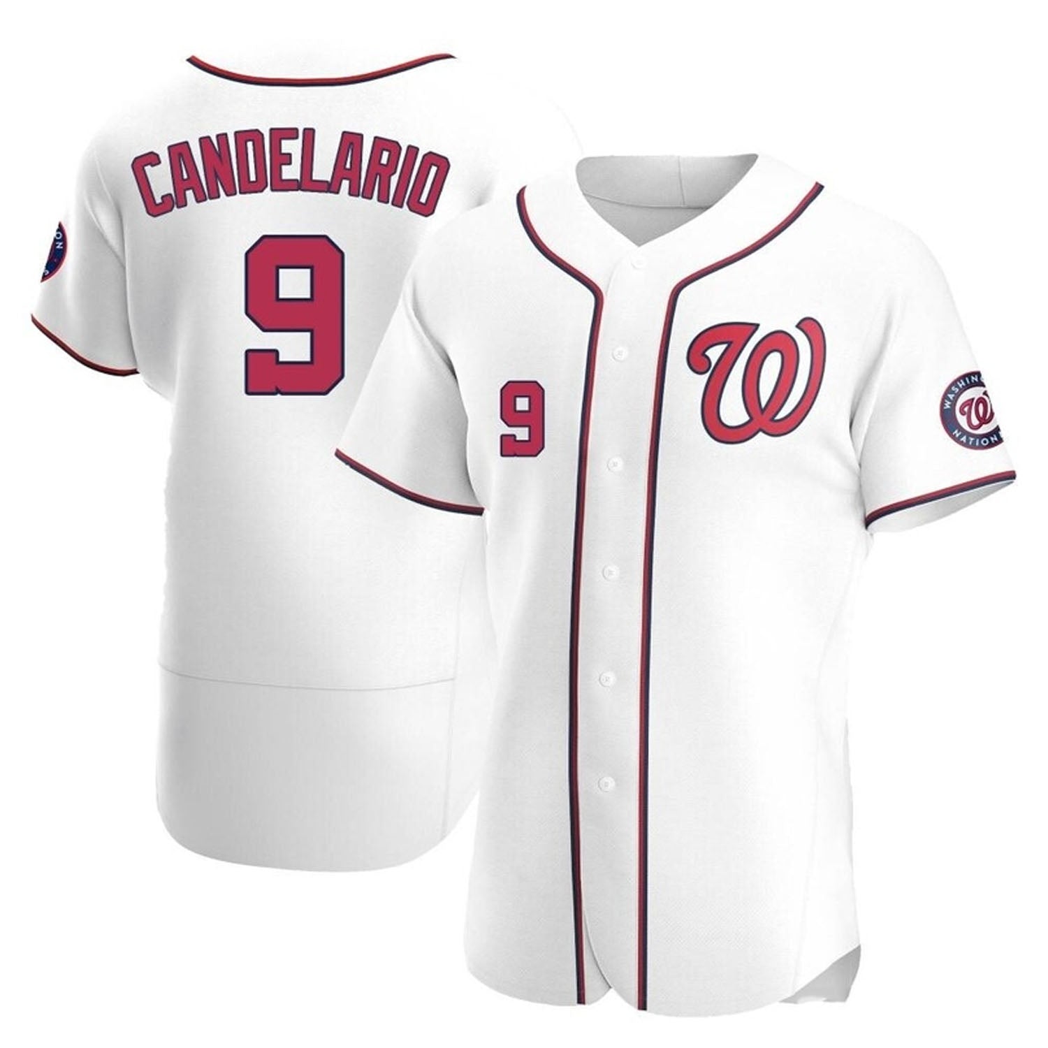 Jeimer Candelario Washington Nationals 9 Jersey