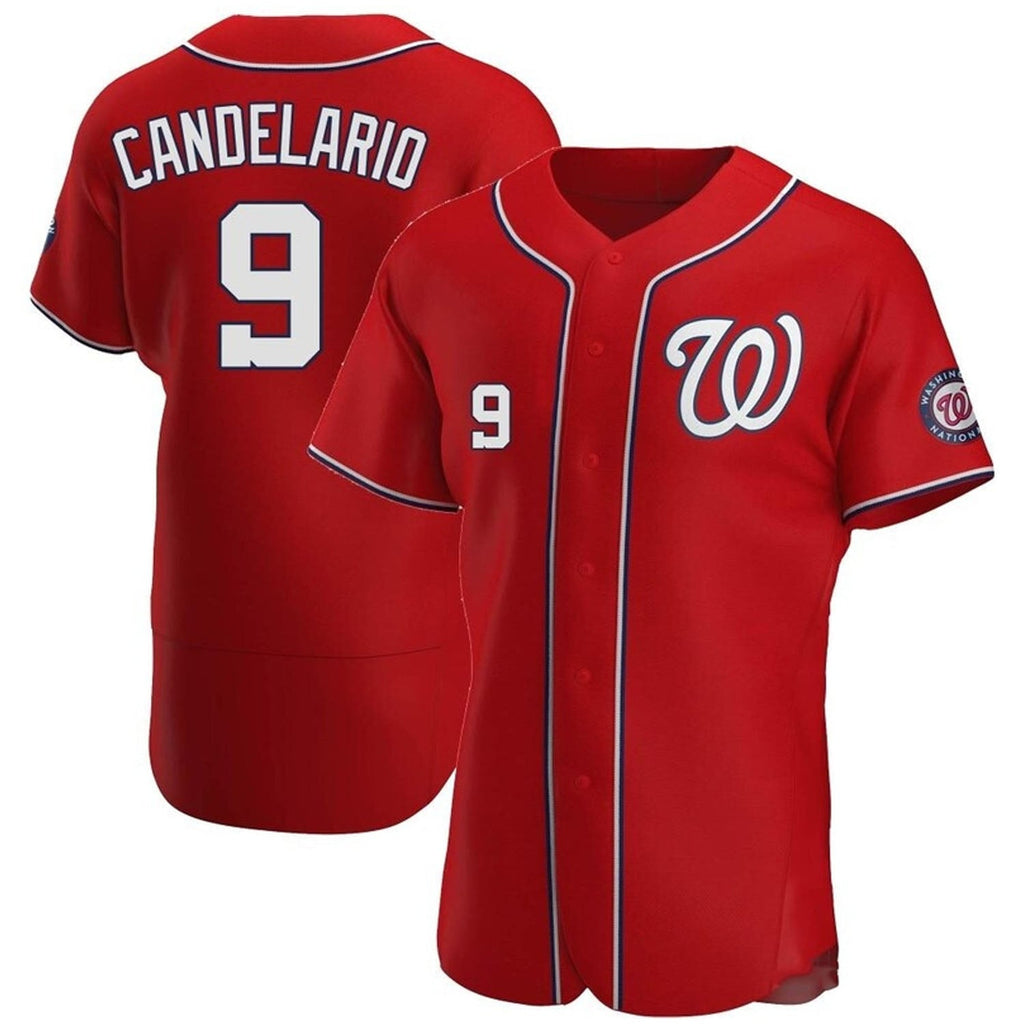Jeimer Candelario Washington Nationals 9 Jersey