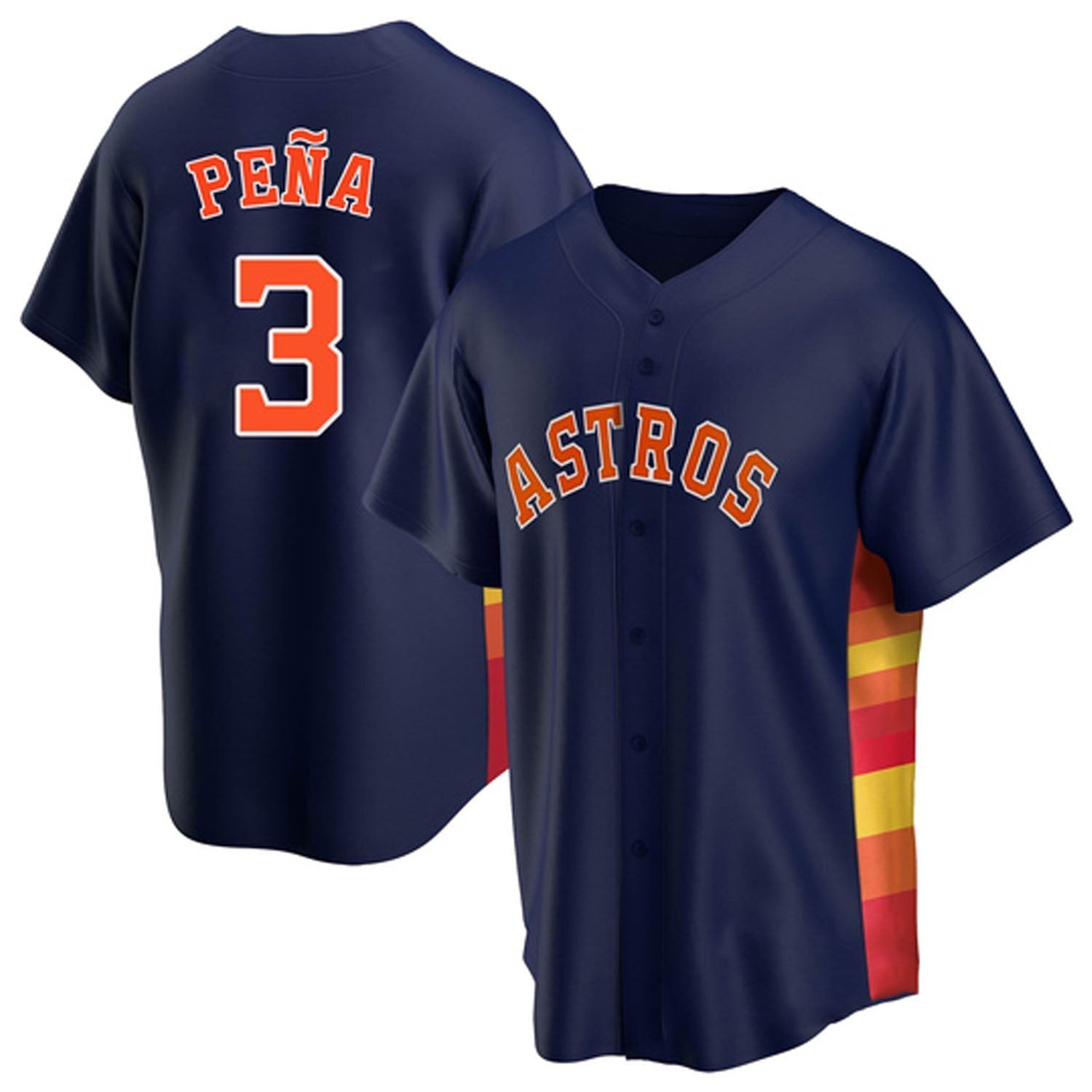 Jeremy Pena Houston Astors 3 Jersey