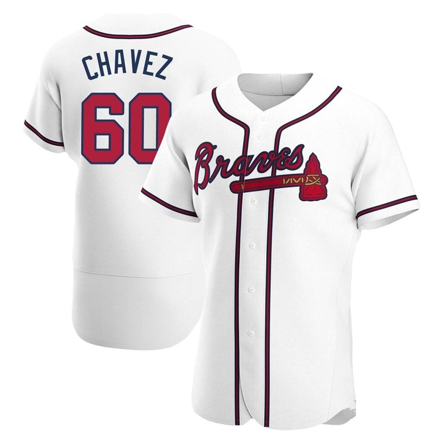 Jesse Chavez Atlanta Braves 60 Jersey