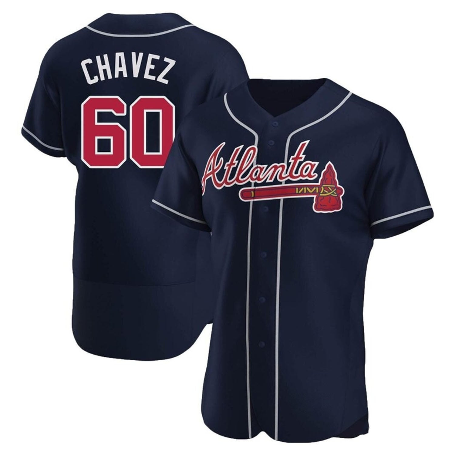 Jesse Chavez Atlanta Braves 60 Jersey